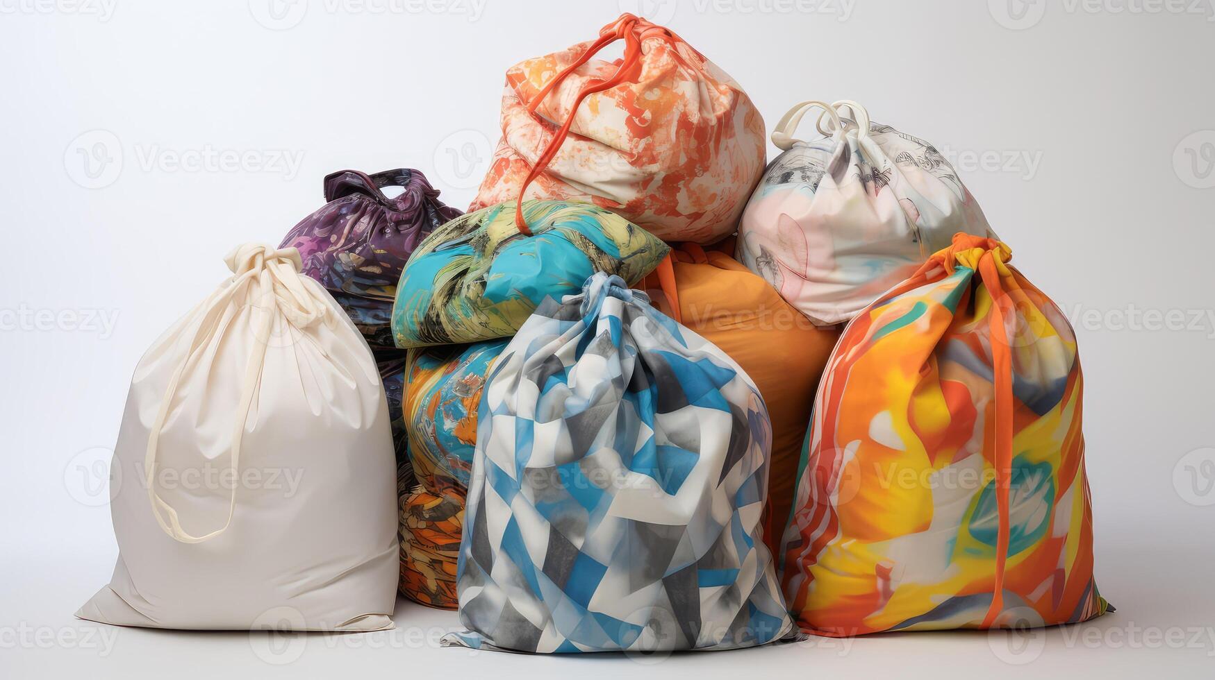fabric laundry bags photo