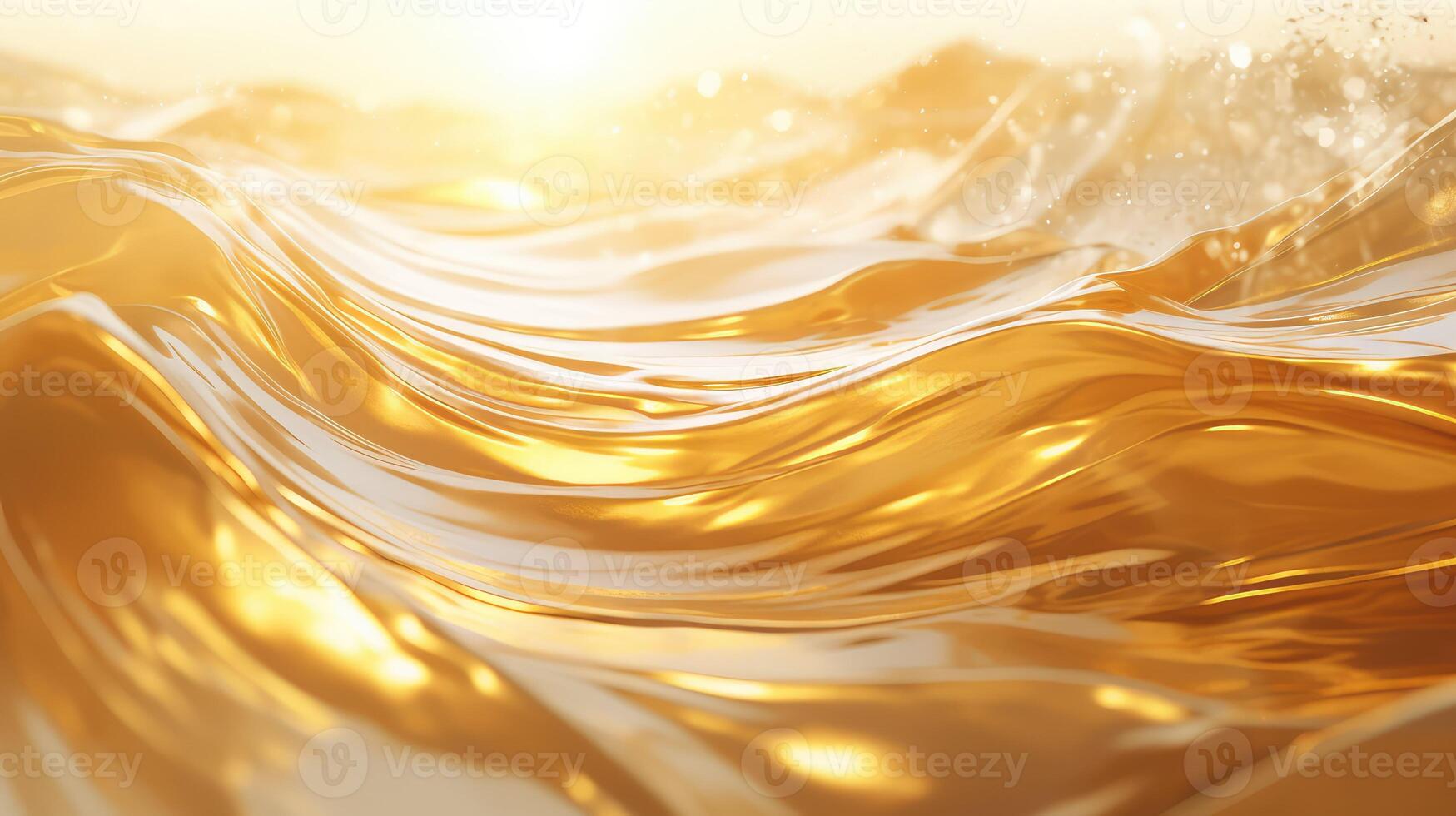 sand gold waves photo