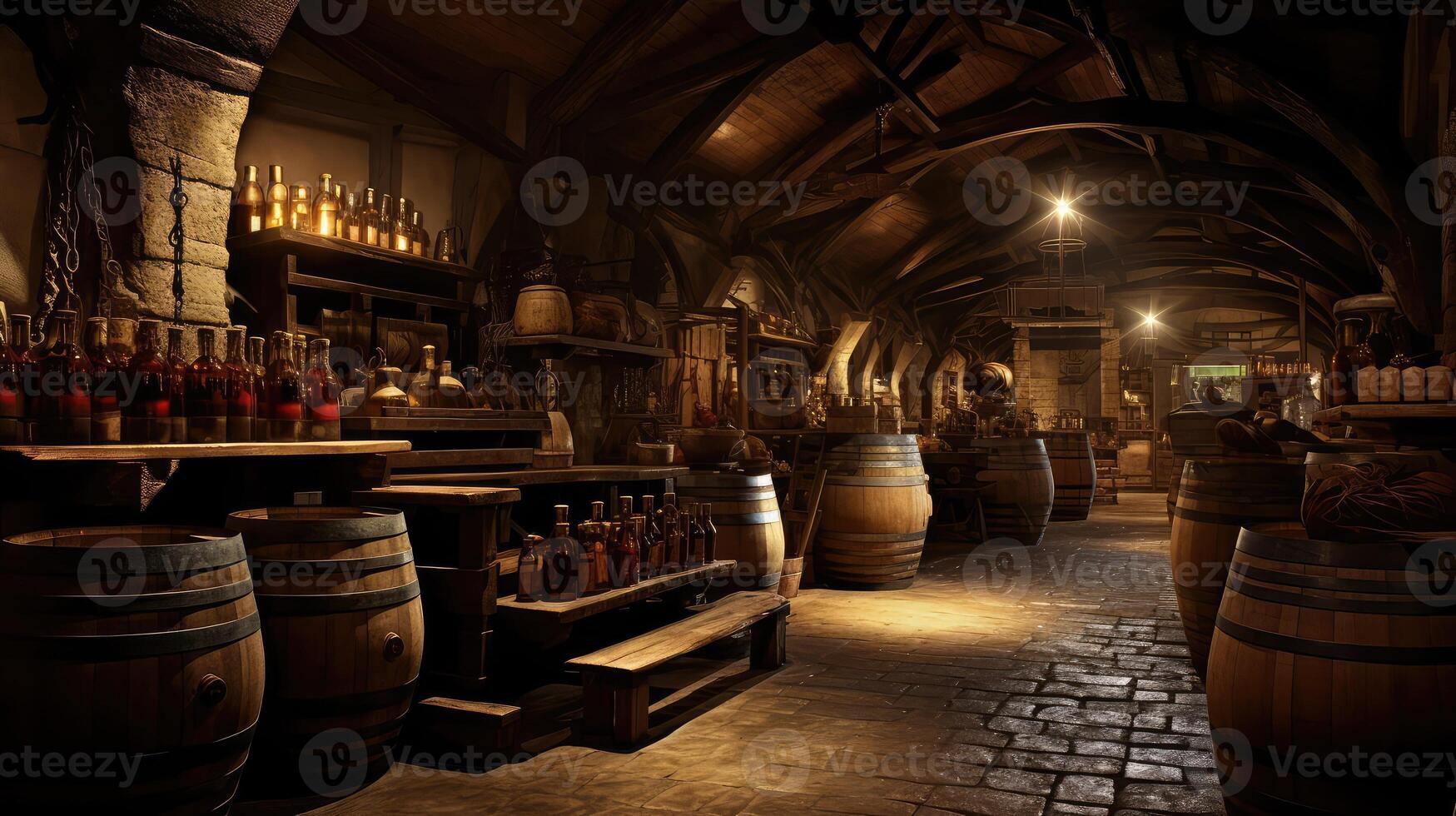 aging wine vineyard photo