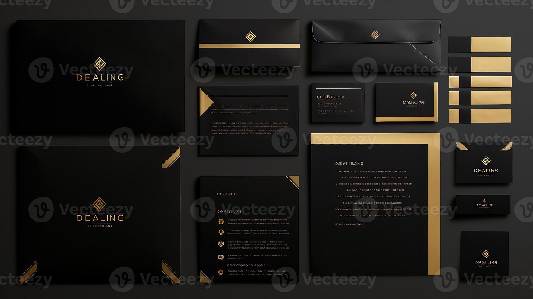 cohesive digital marketing black and gold photo