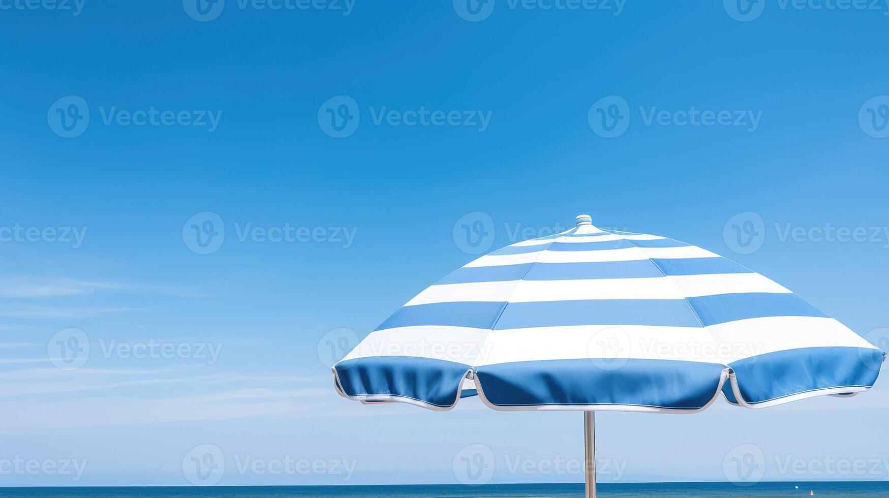 relaxation blue white stripes photo