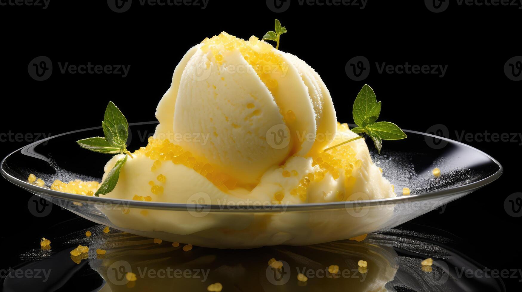 refreshing lemon texture photo