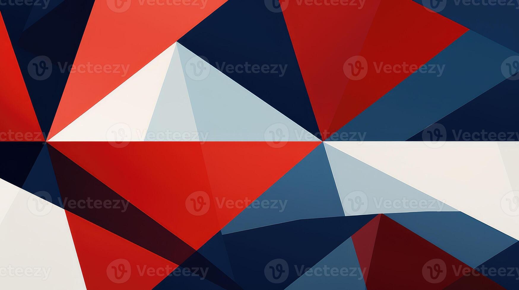 modern red white blue pattern photo