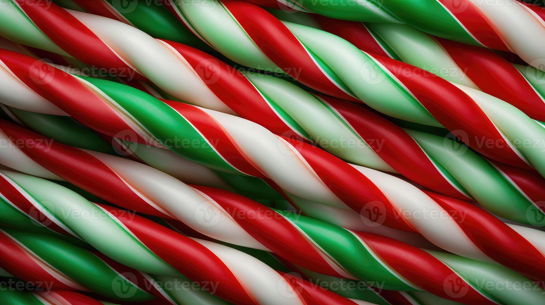 holiday red and green stripes photo