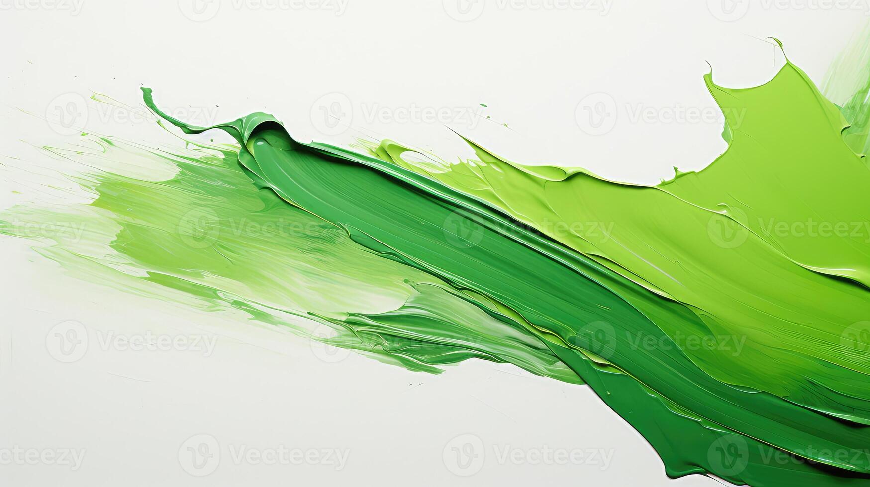 contrast green paint swipe photo