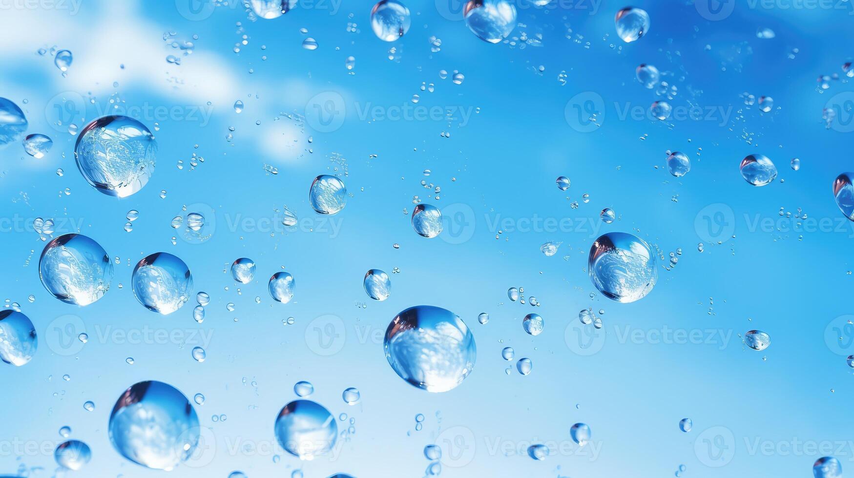 pane water droplets blue photo