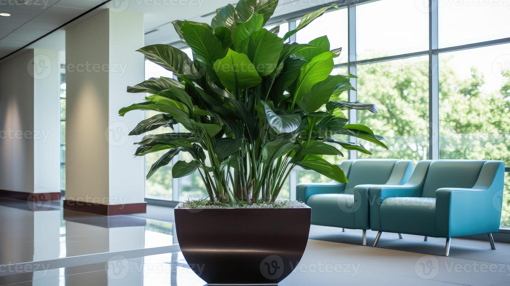peace office plants photo