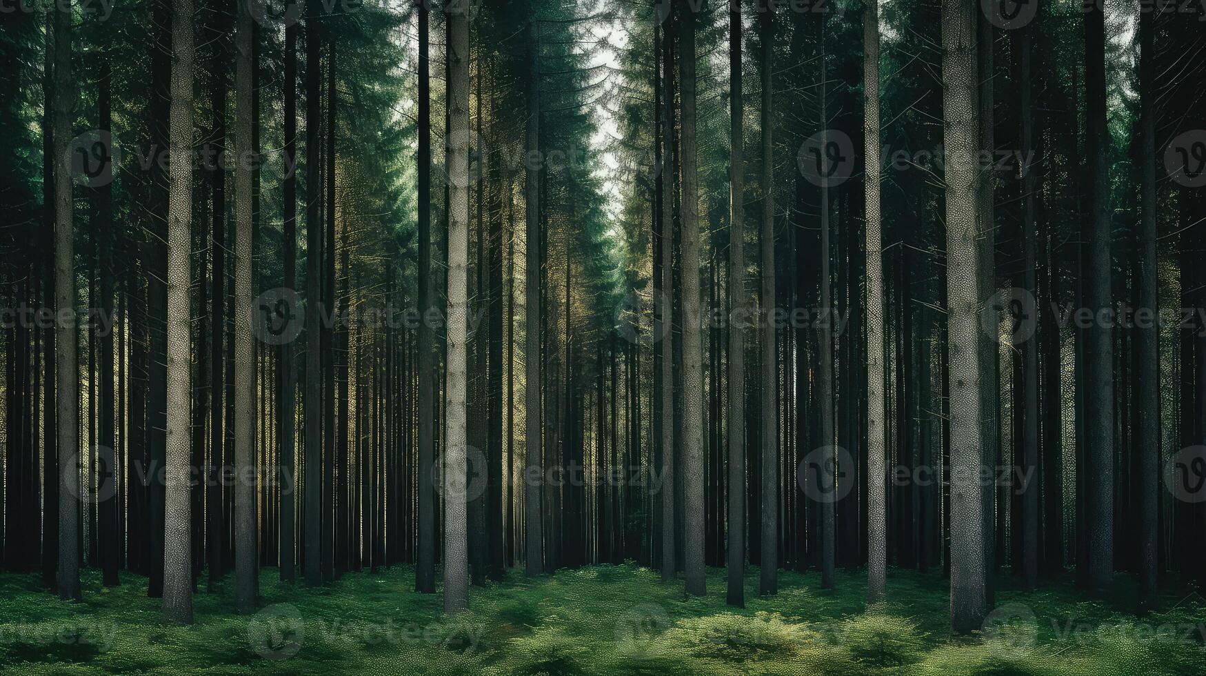 depth simple trees photo