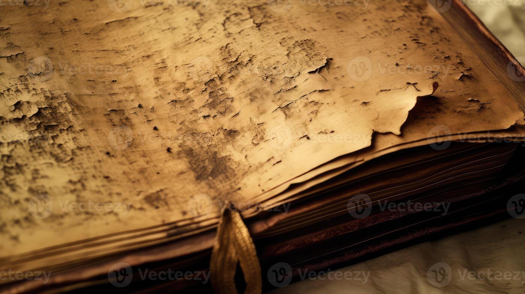 weathered old book paper texture photo