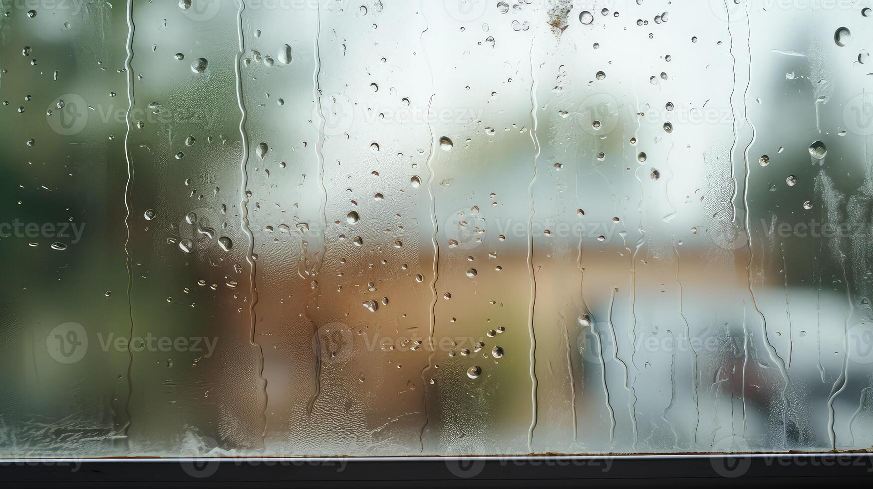 glass water stains photo