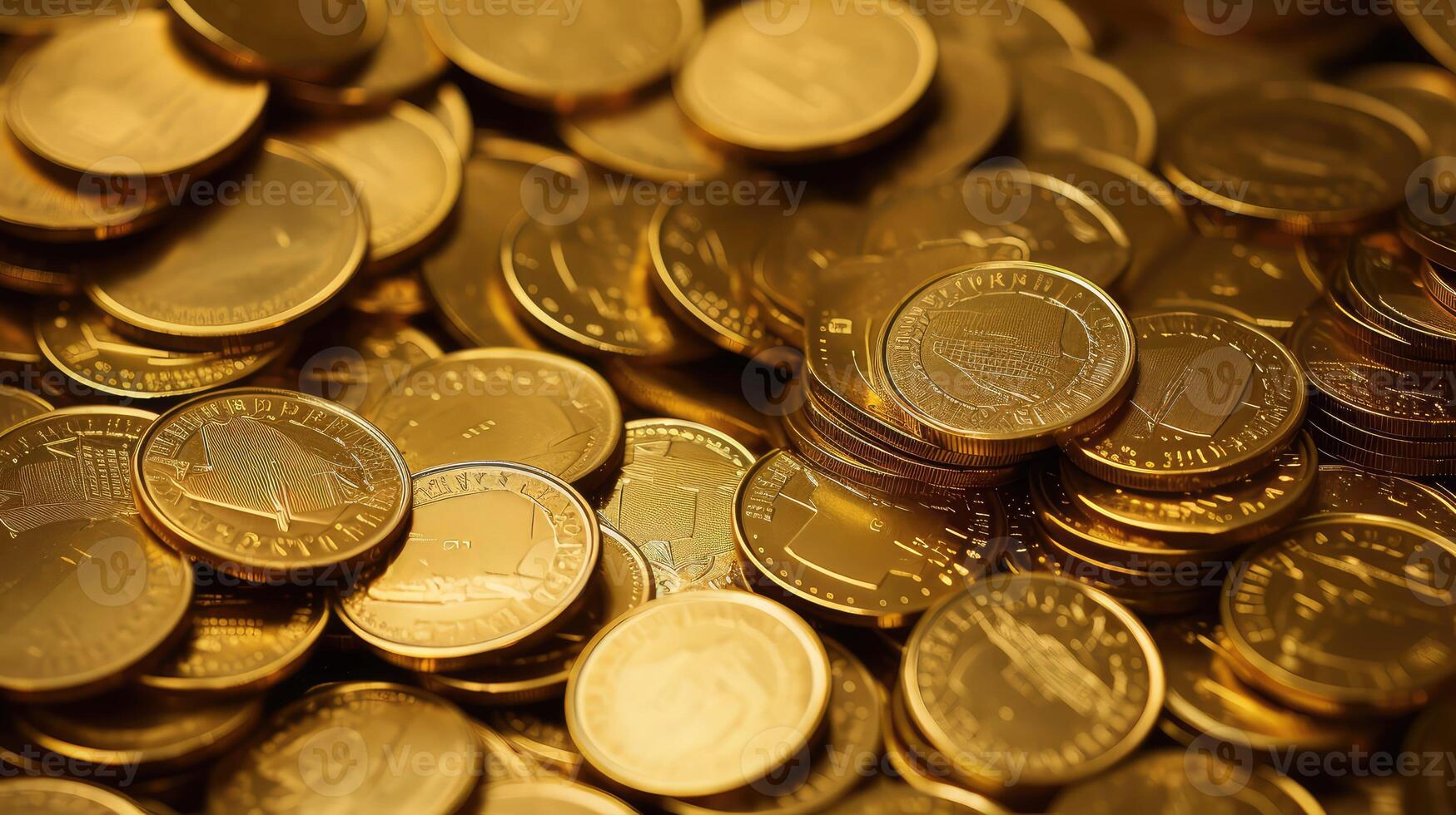 finish gold coin pattern photo