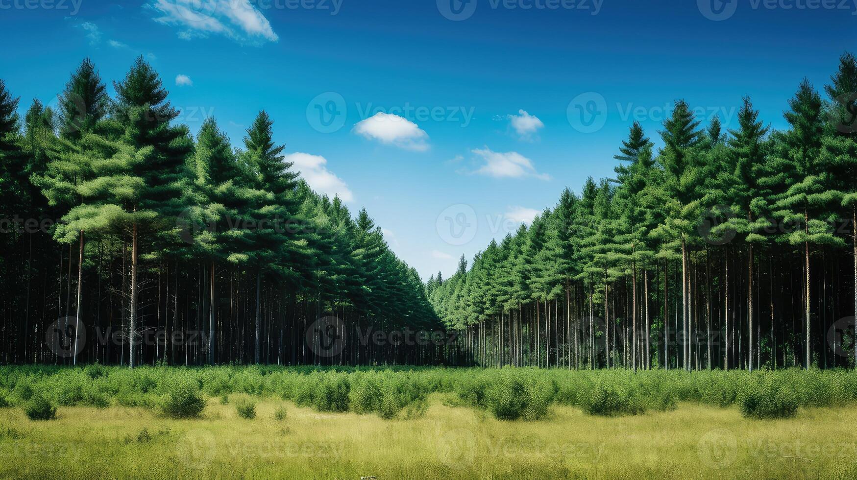 foliage forest tree line photo