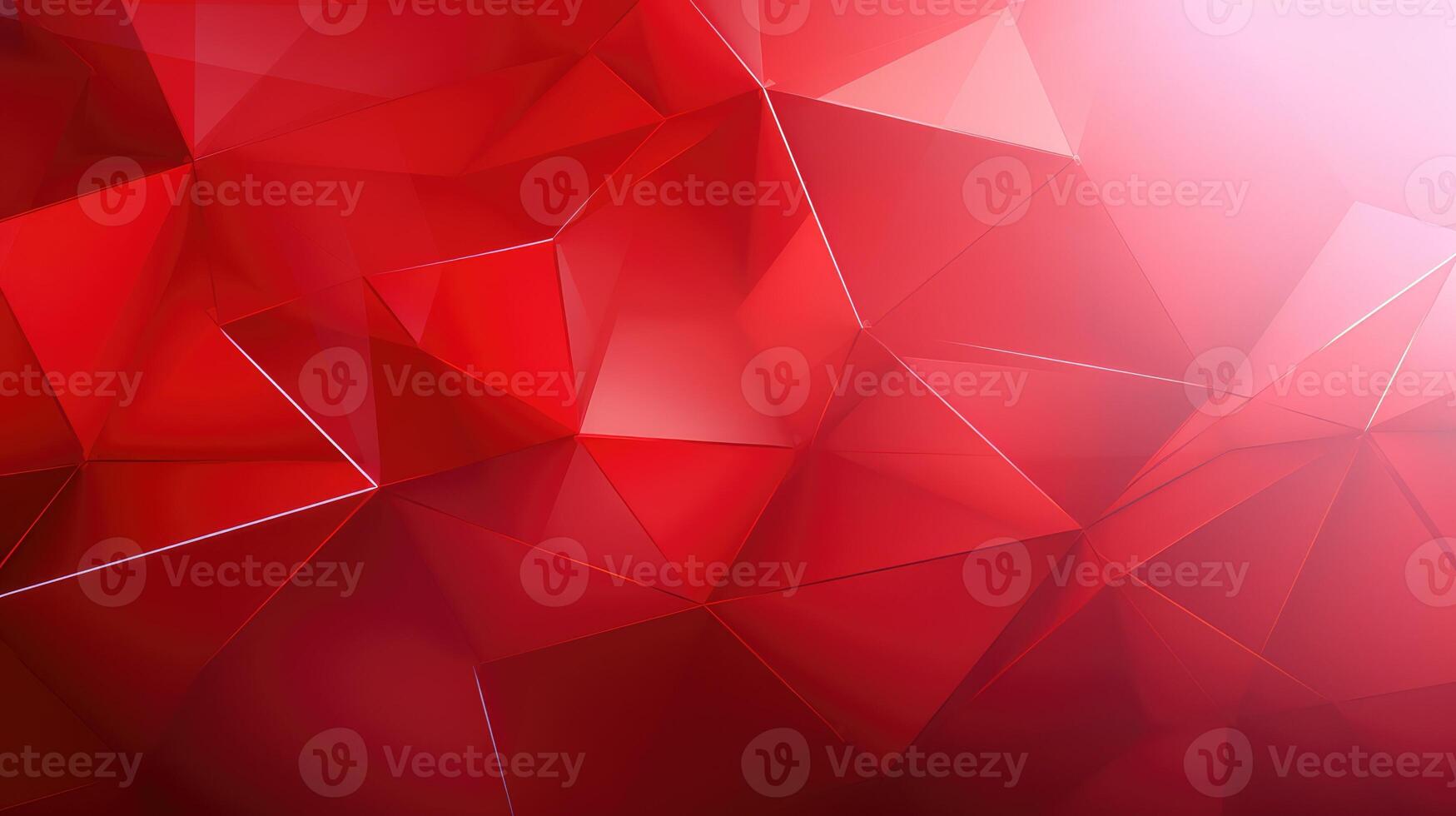 interconnected abstract geometric background red photo