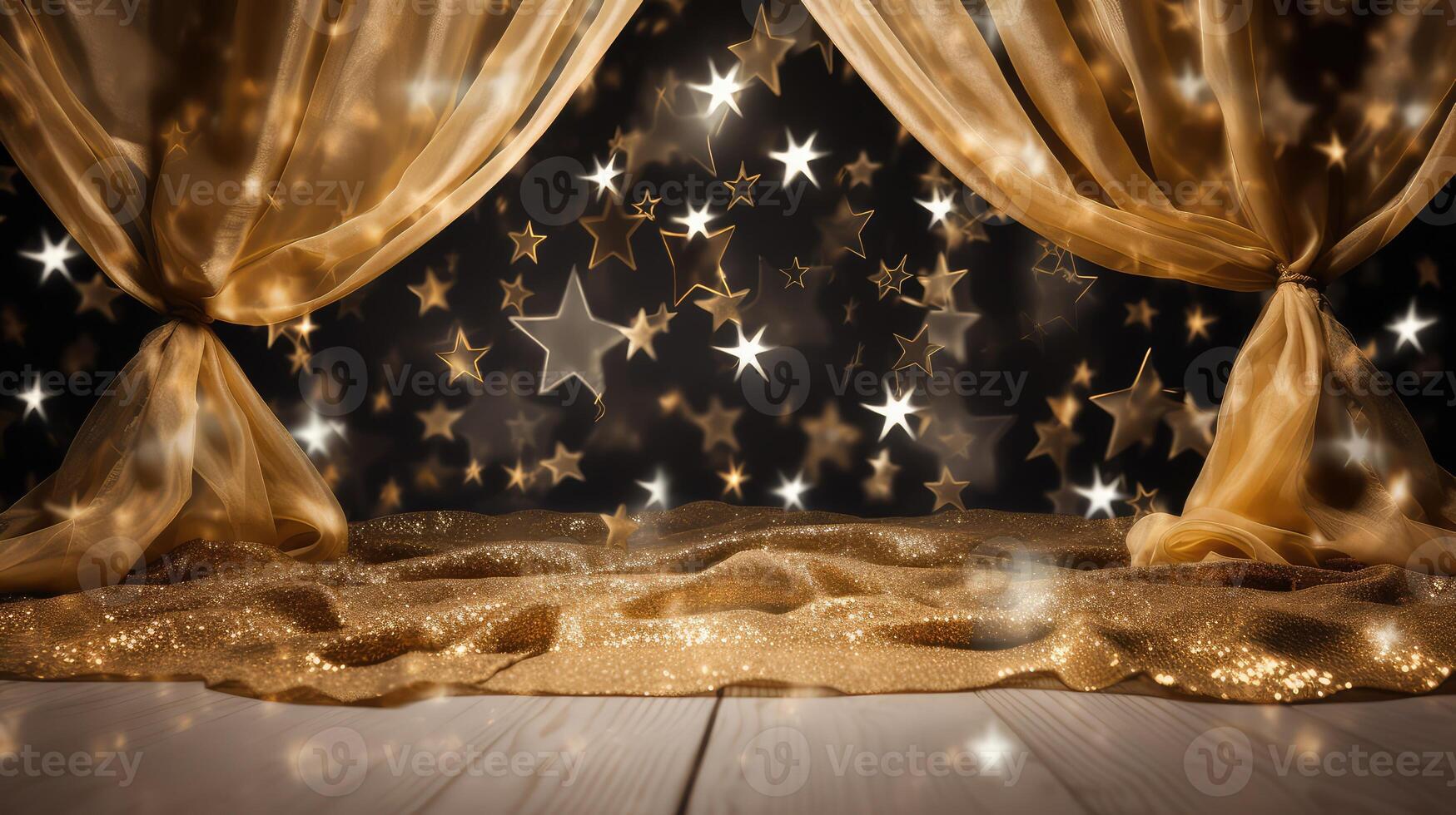 sparkling gold awards background photo