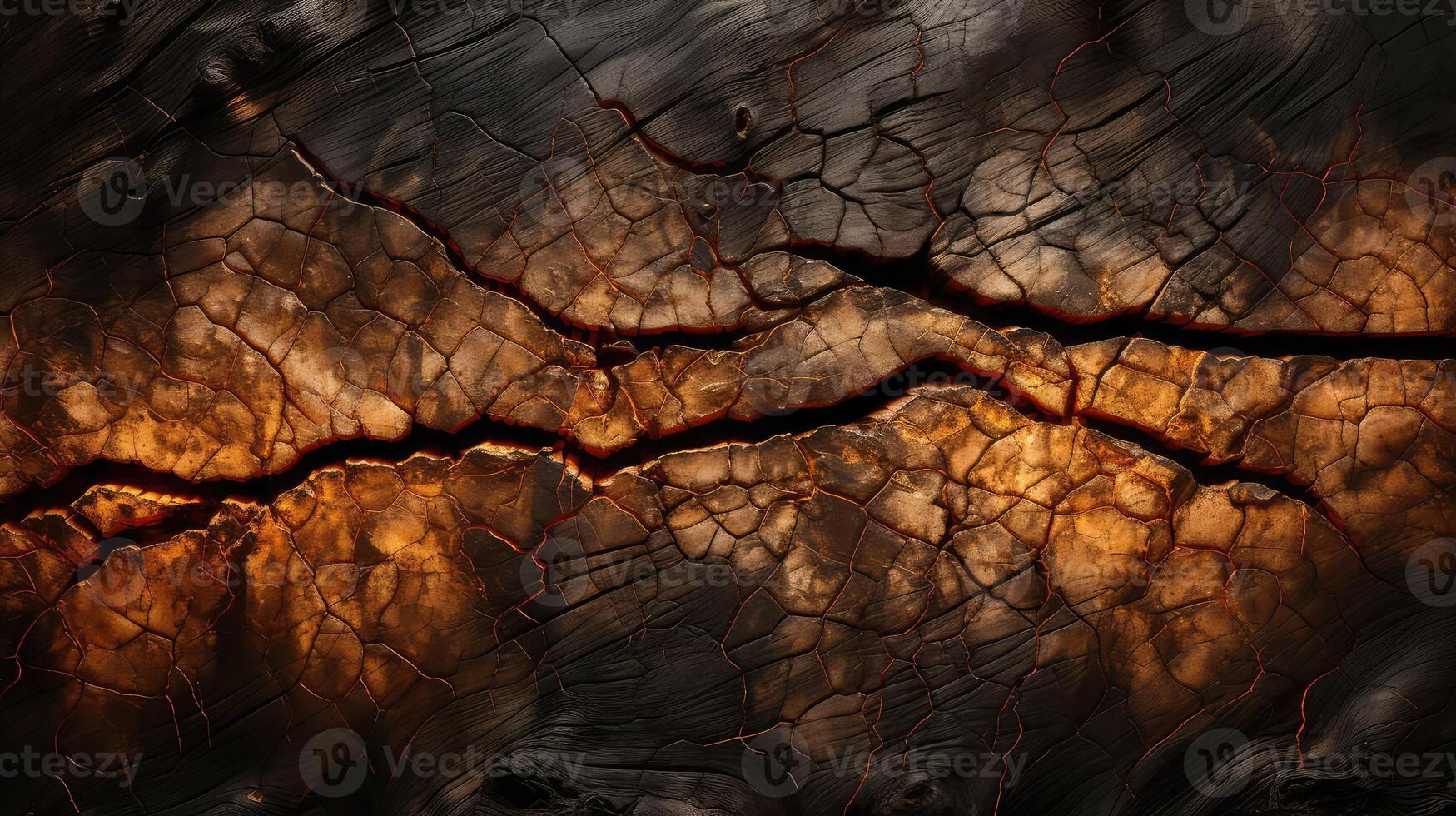 burning cracks fire photo