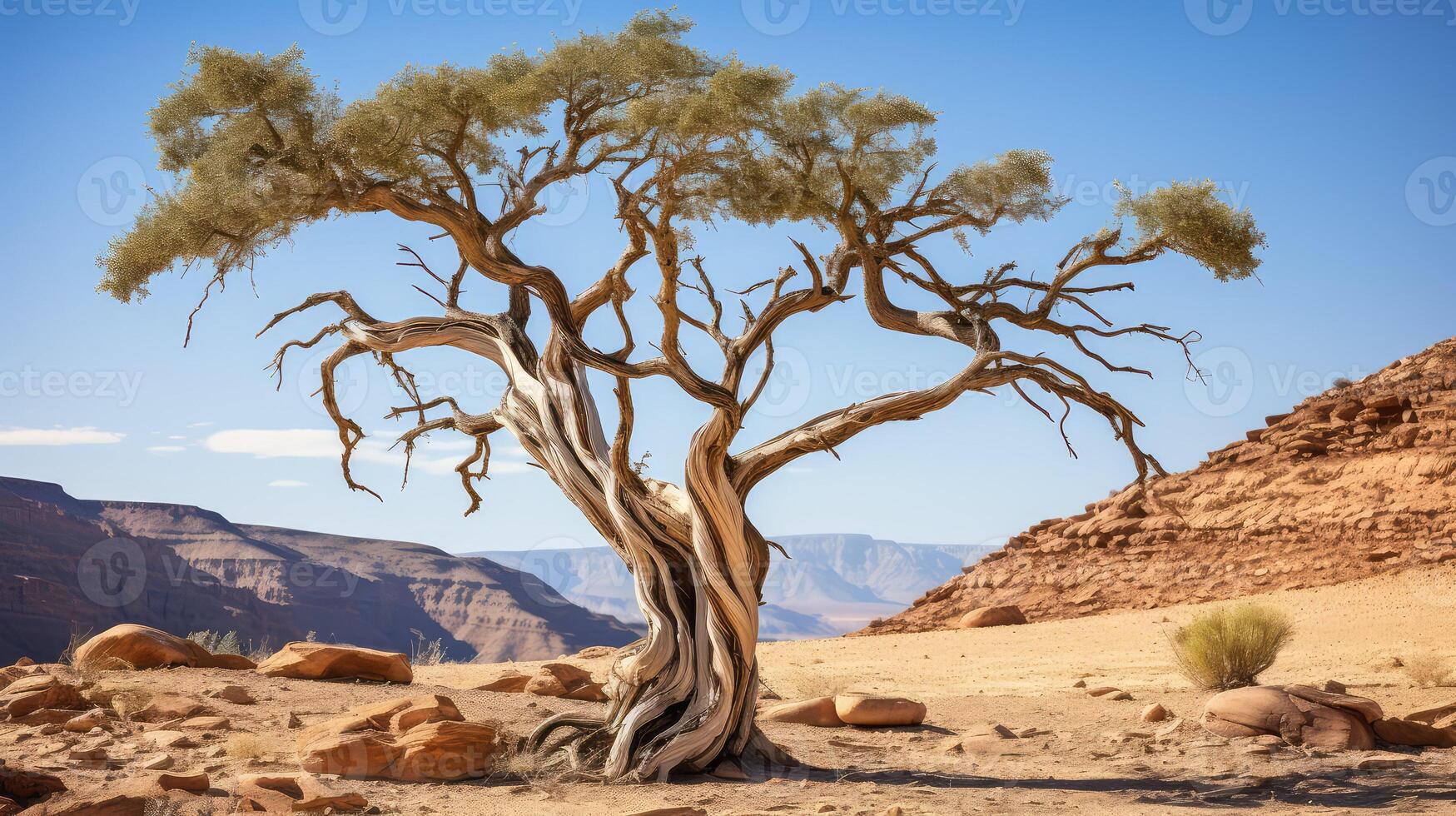 twisted myrrh tree photo
