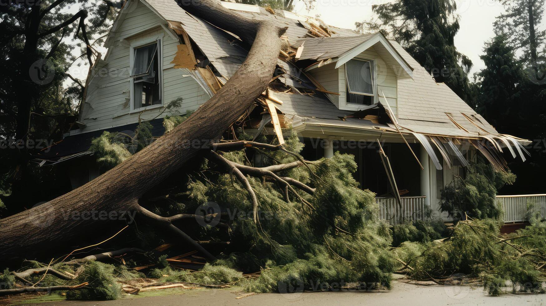 exposure wind damage house photo