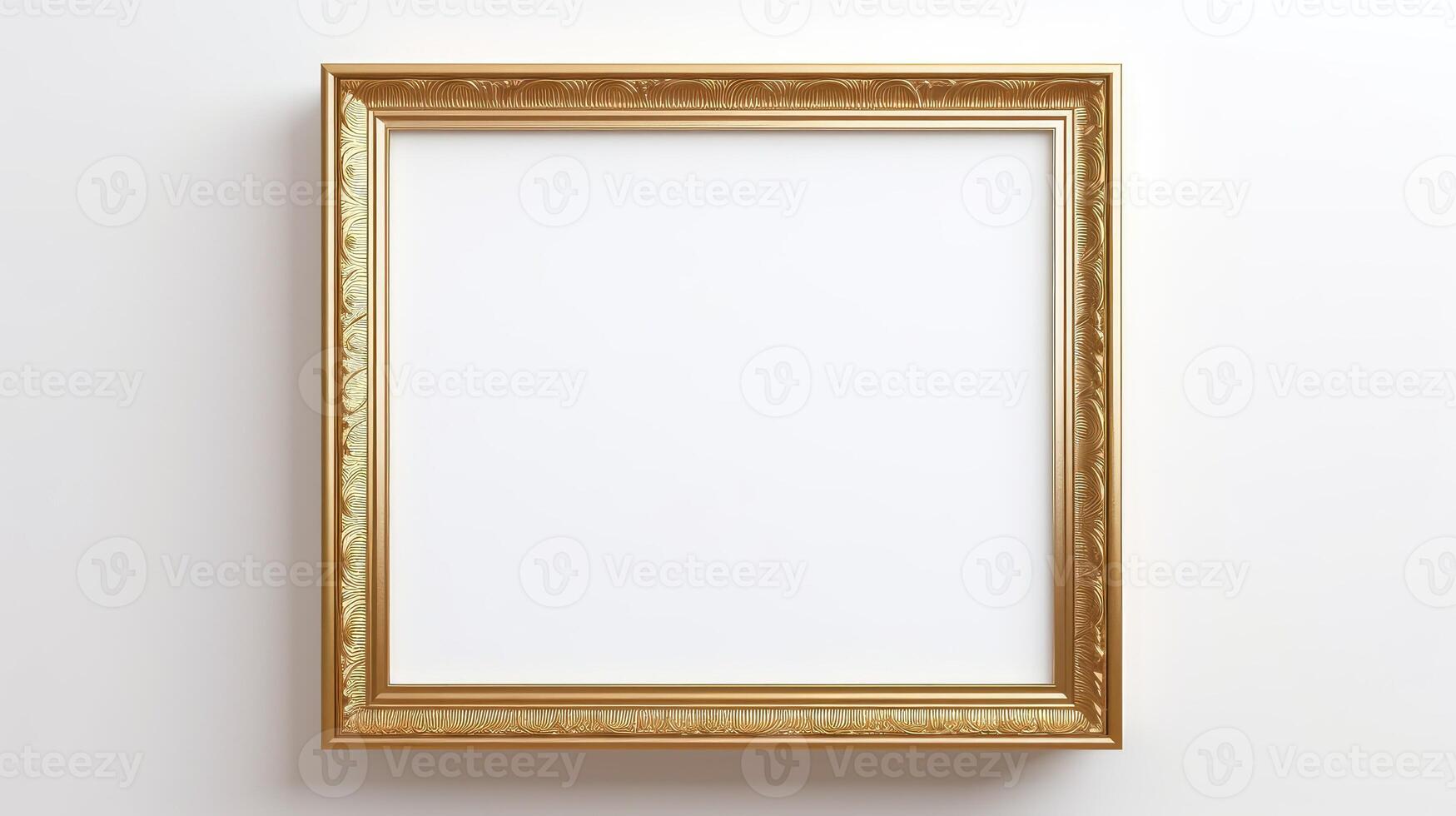 elegance mock up gold frame photo