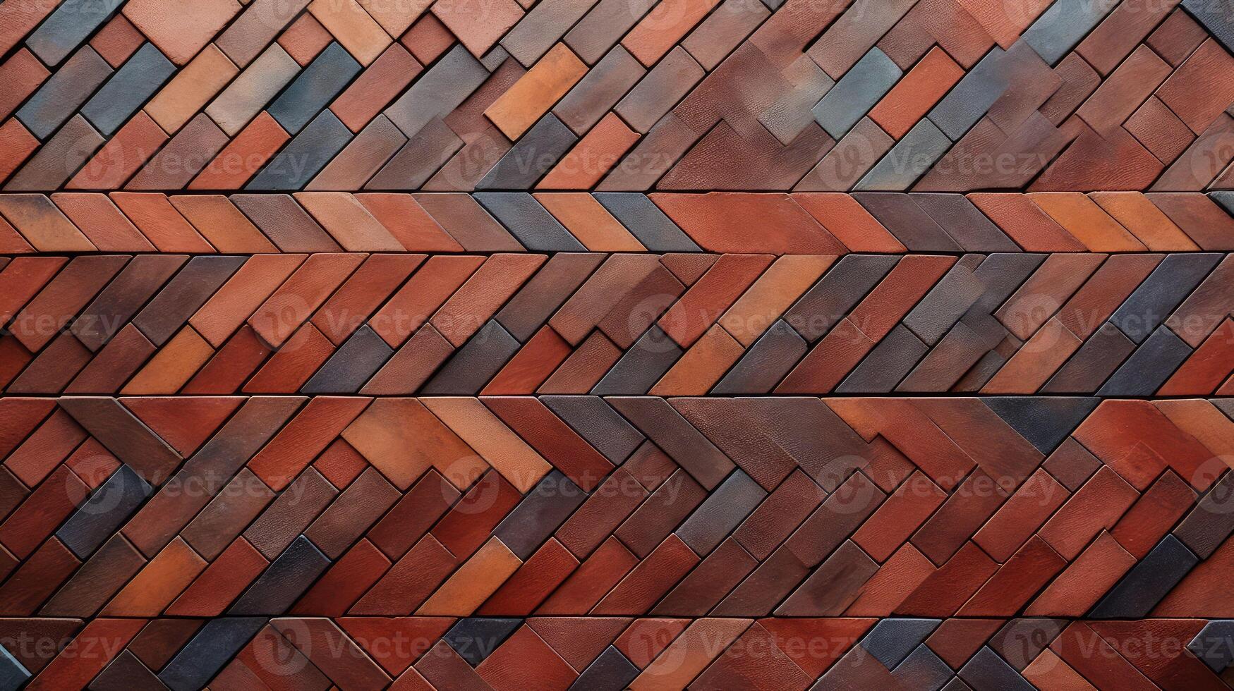 herringbone angled texture photo