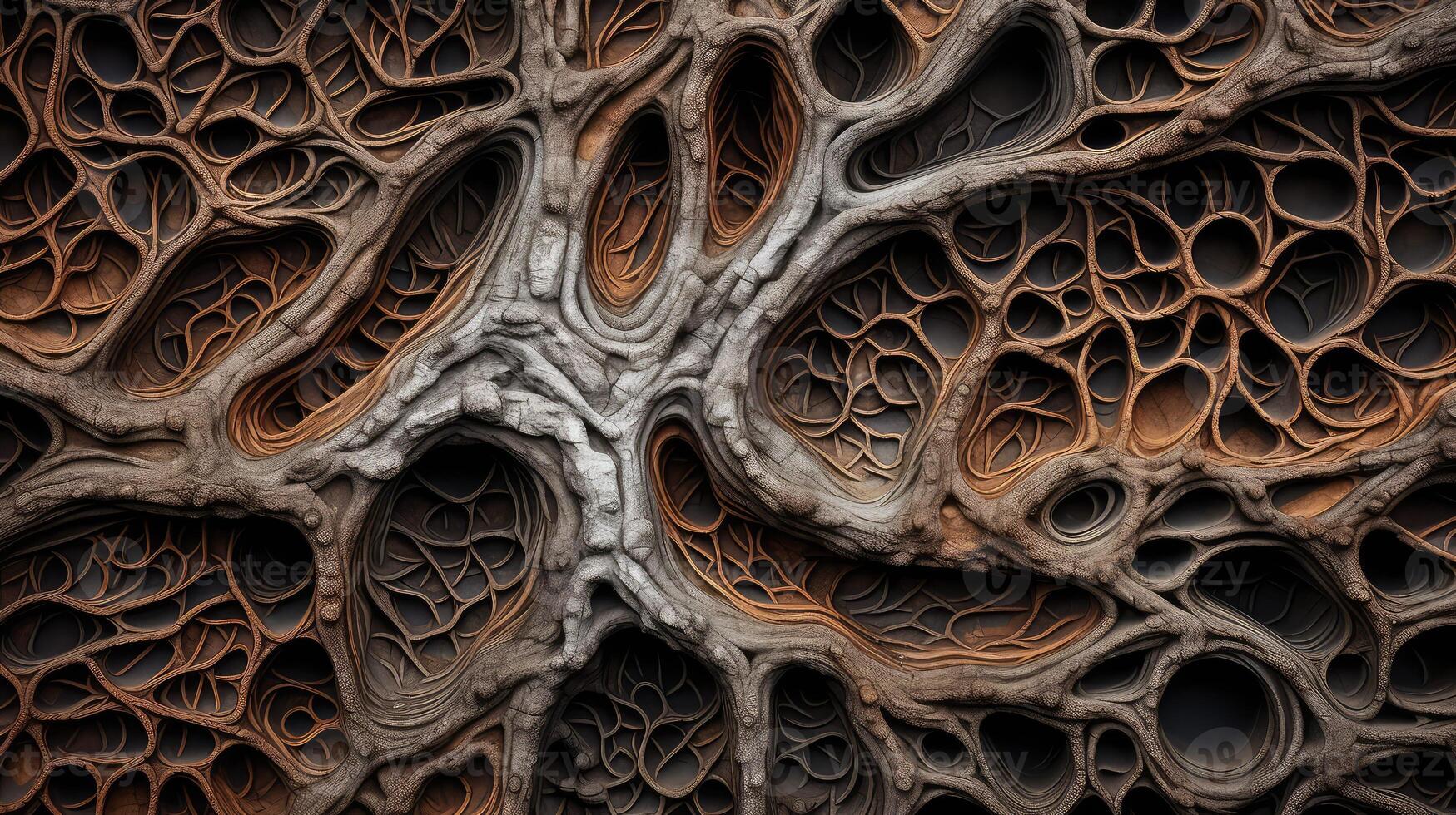 texture tree brain photo