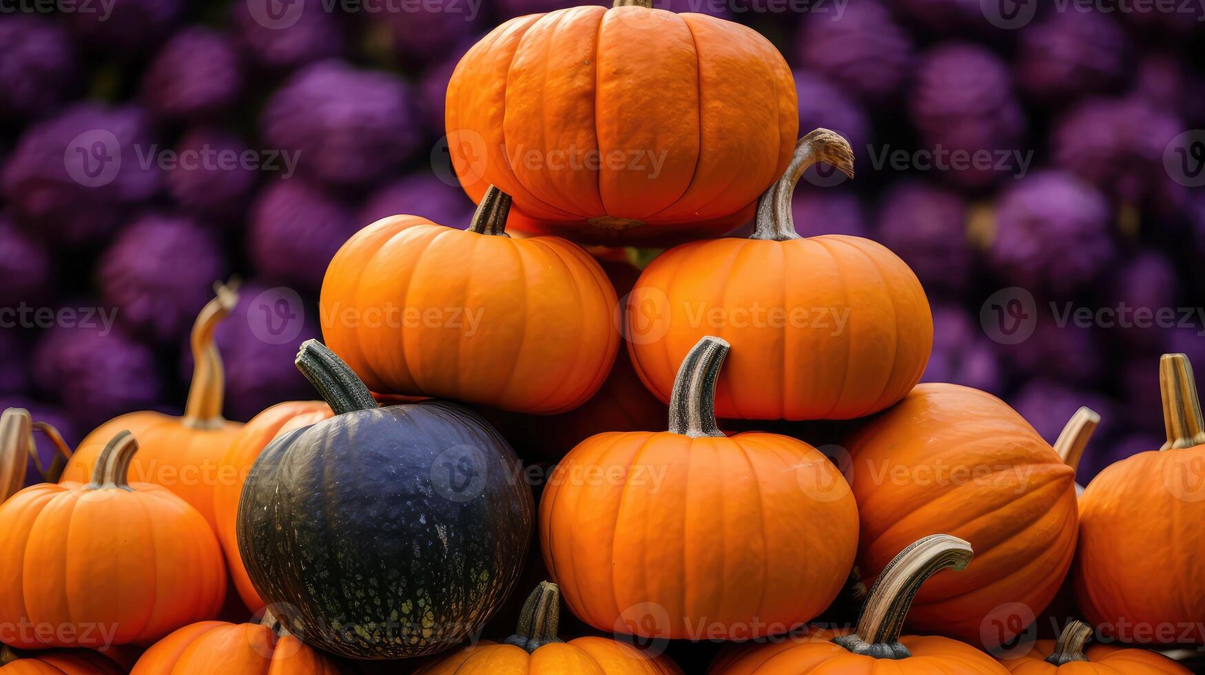 farmers purple orange background photo