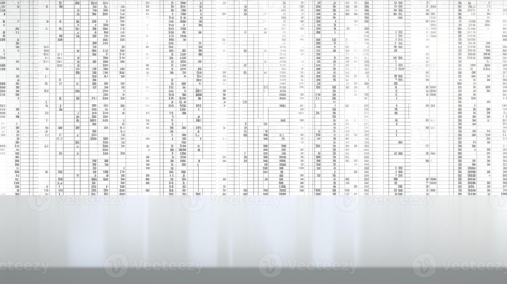 spreadsheet data background white photo