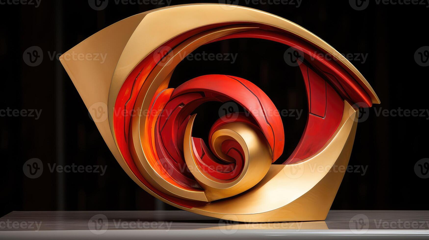 patterns red gold abstract photo