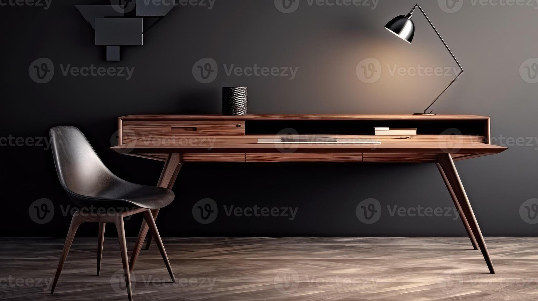 minimalist wood flat photo