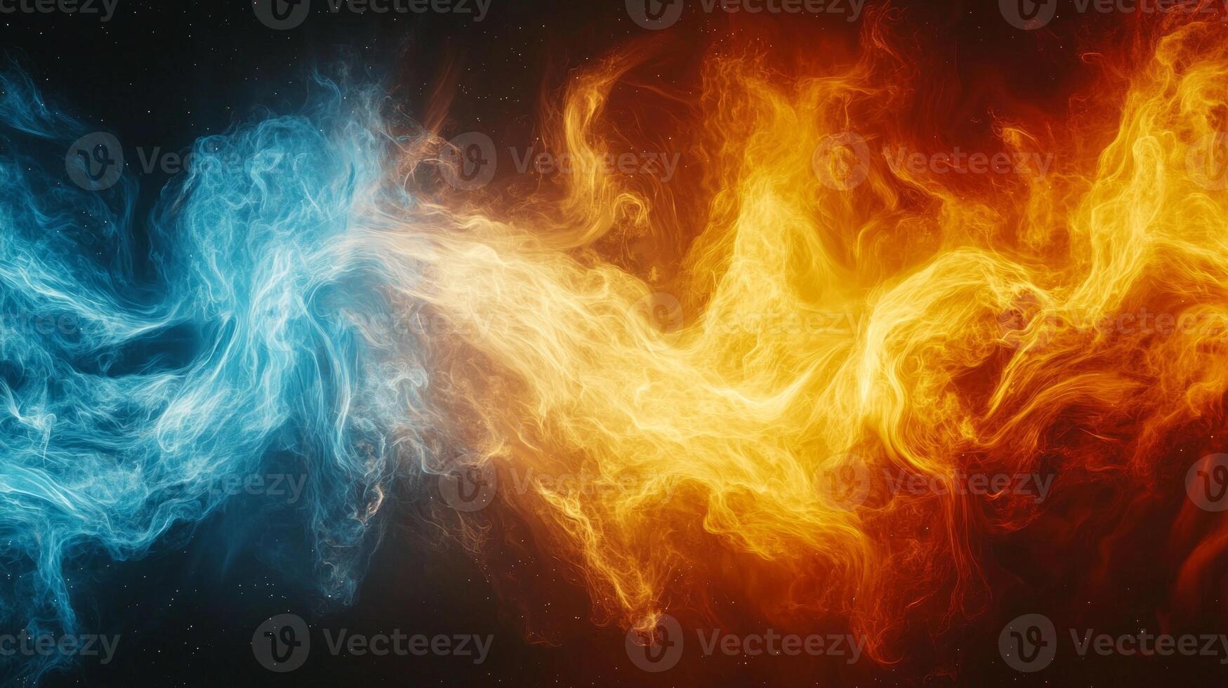 spectacular display of universe's first atoms forming in luminous patterns after Big Bang featuring glowing hydrogen and helium coalesce into stars photo