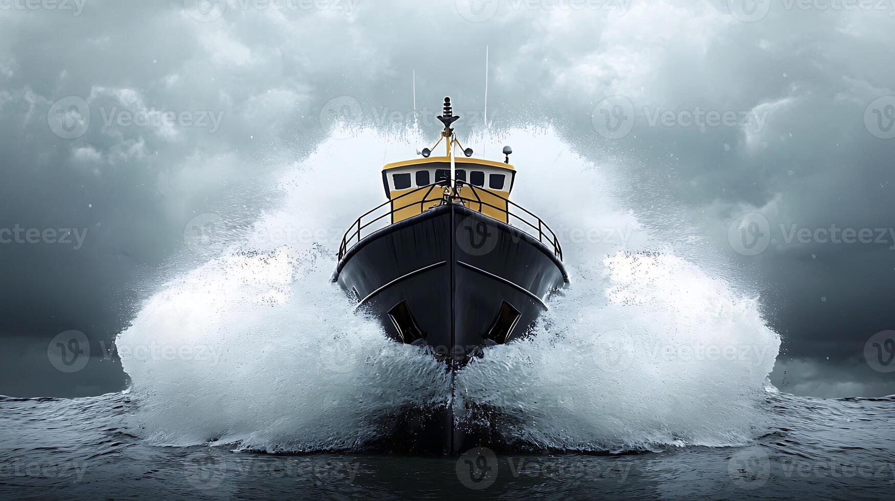 A boat in the water photo