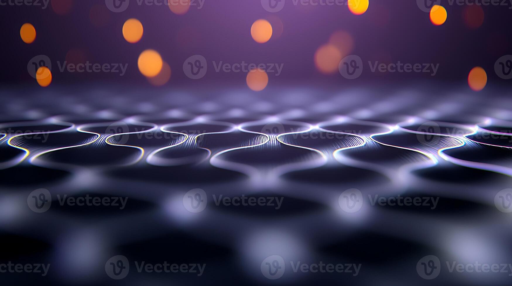 Abstract background with lights and a grid of lines photo