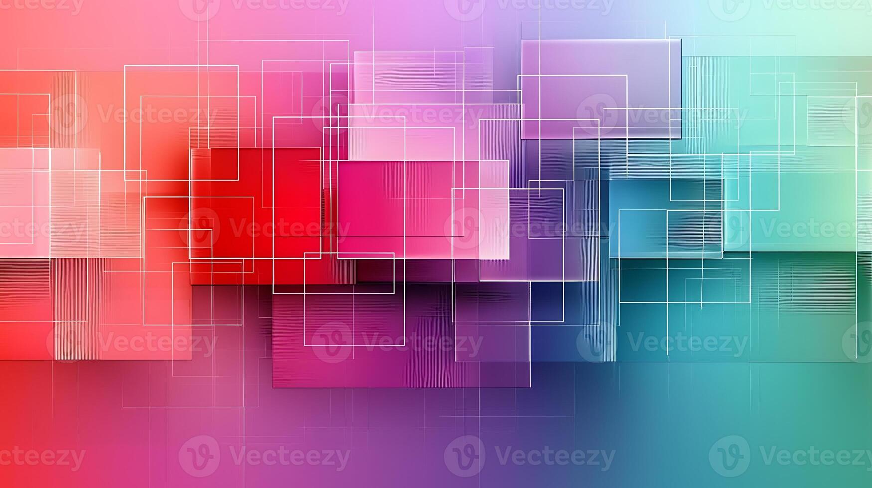 Abstract background with squares and squares photo