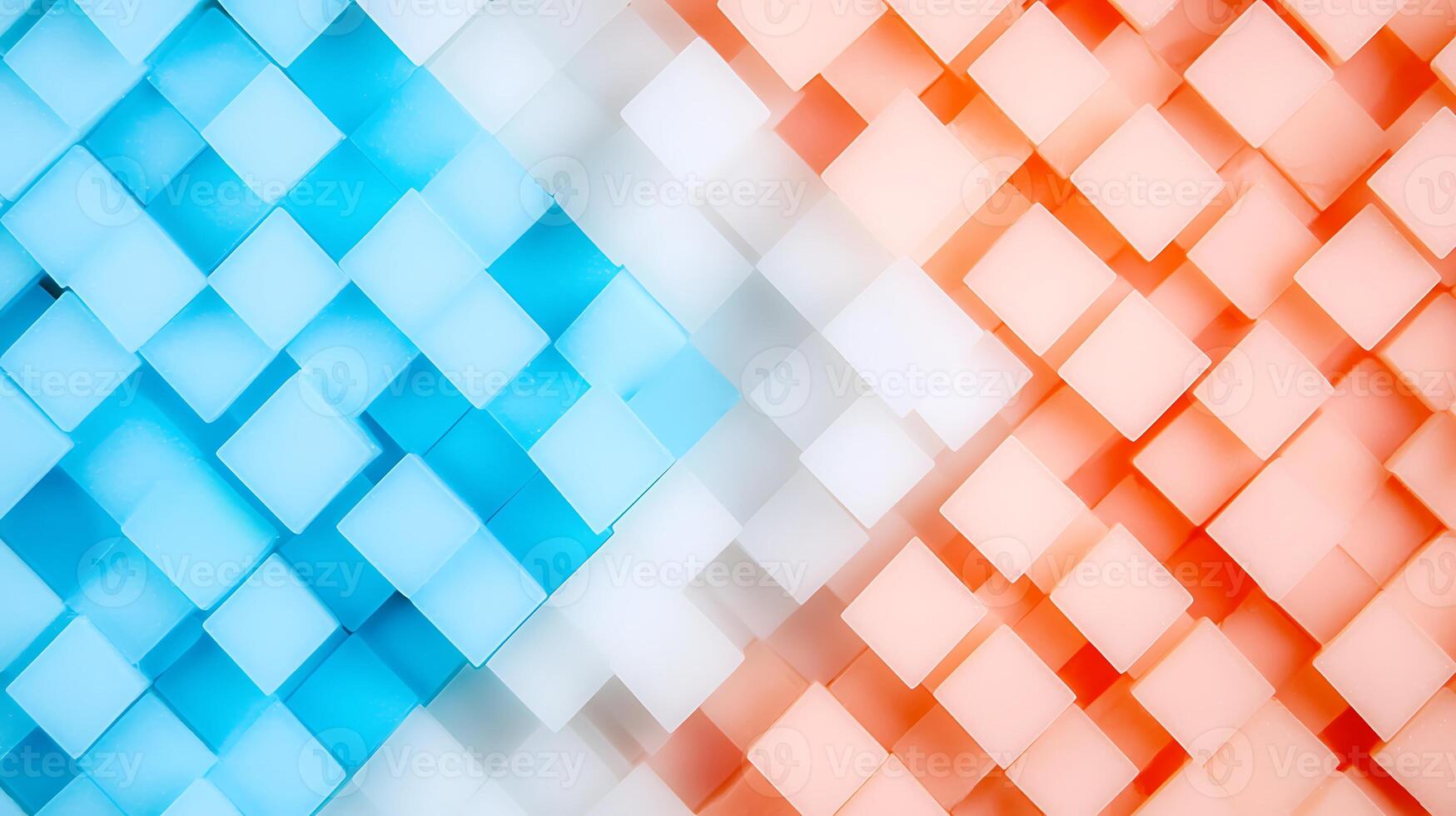 Abstract background with colorful squares photo