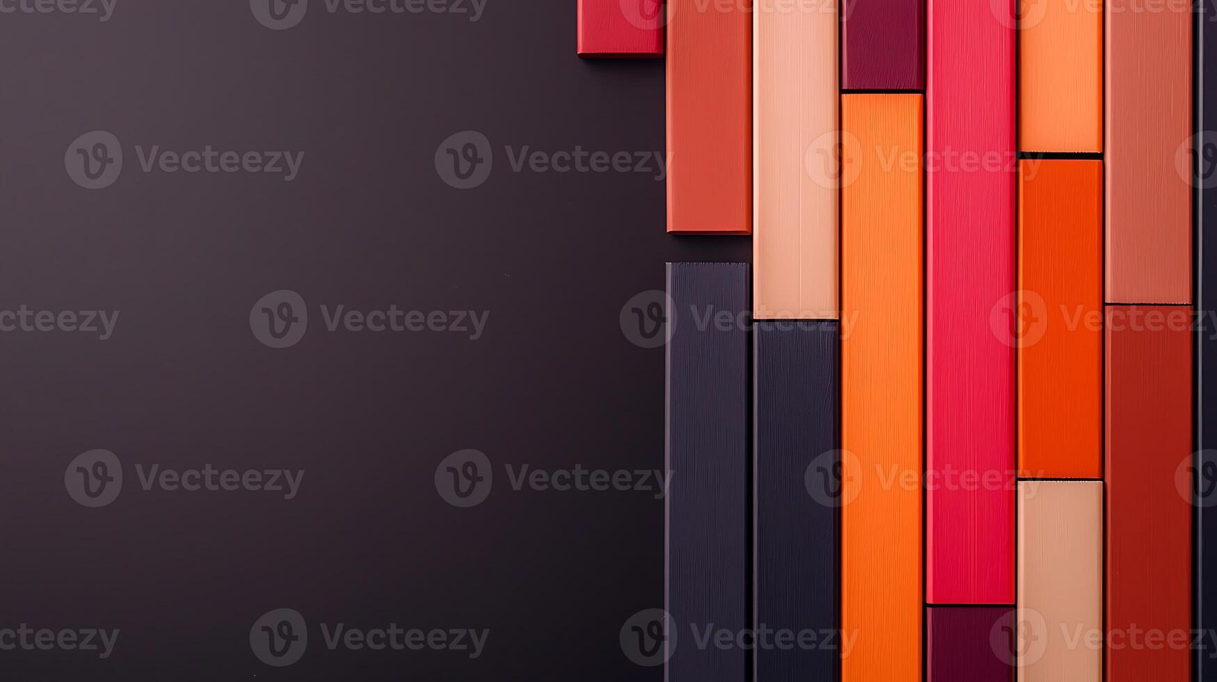 Colorful abstract background with squares and lines photo