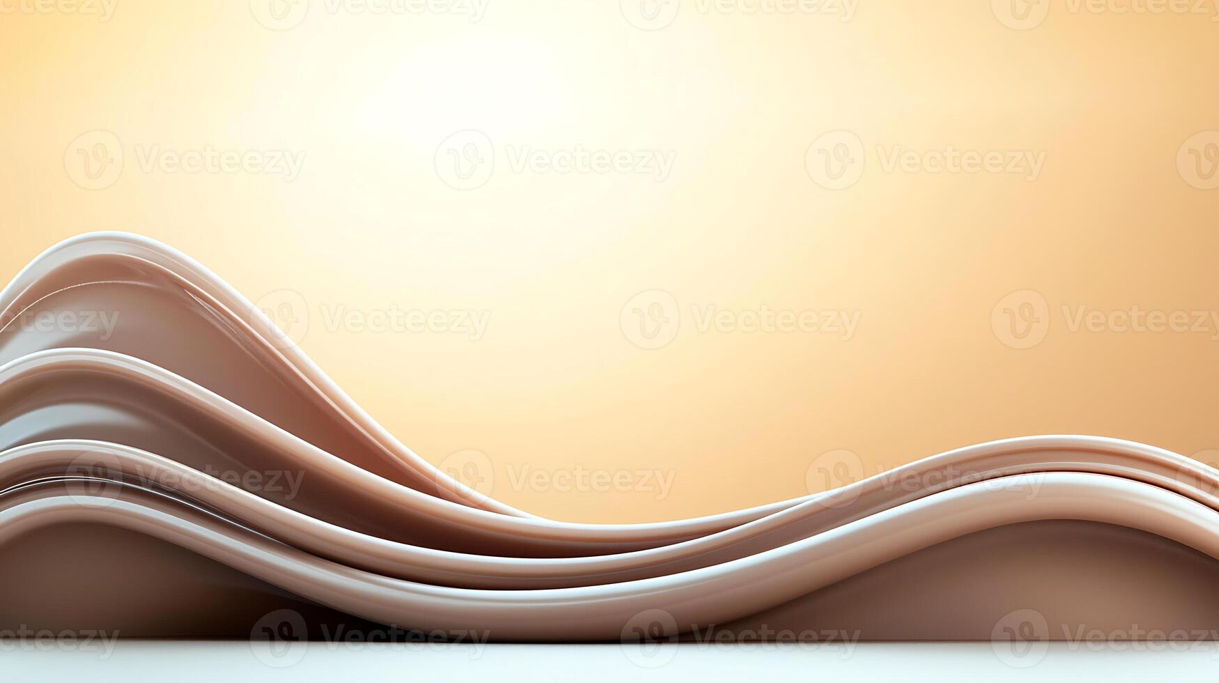 Abstract background with waves and sun photo