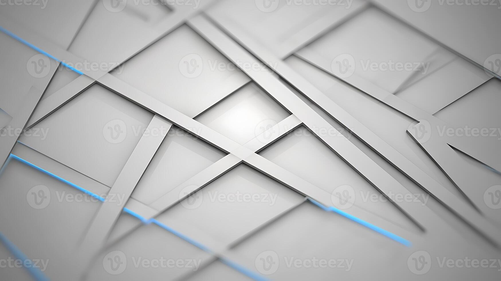 Abstract background with blue lines and triangles photo