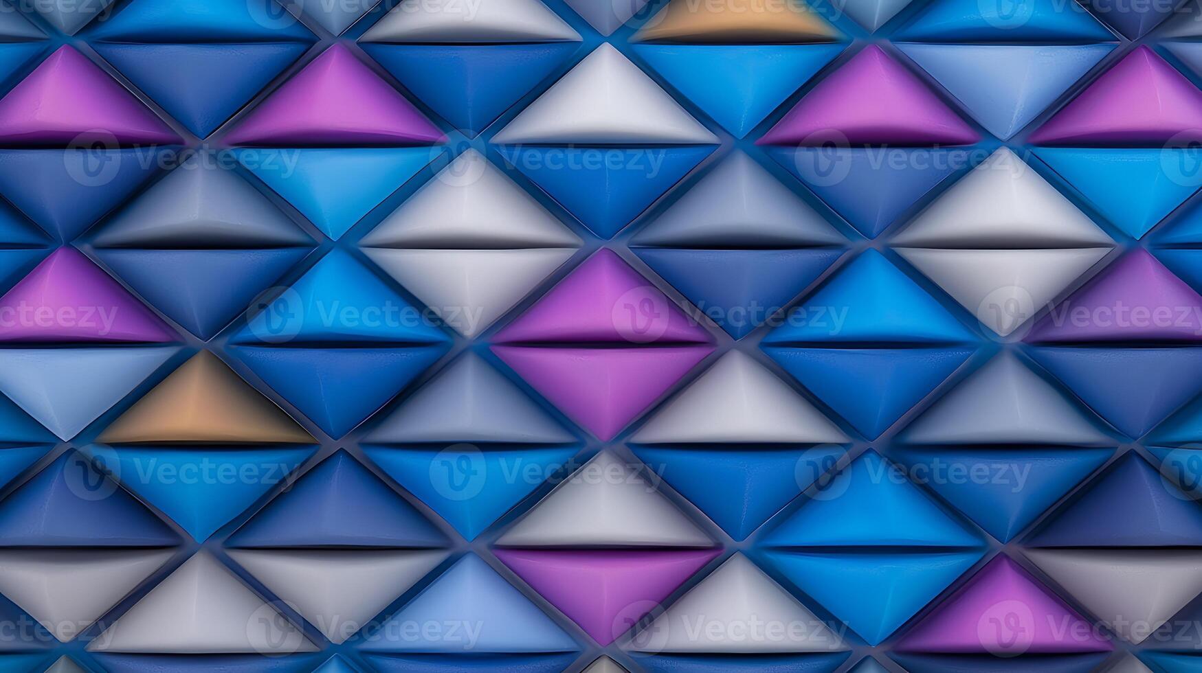 A blue and purple background with triangles photo