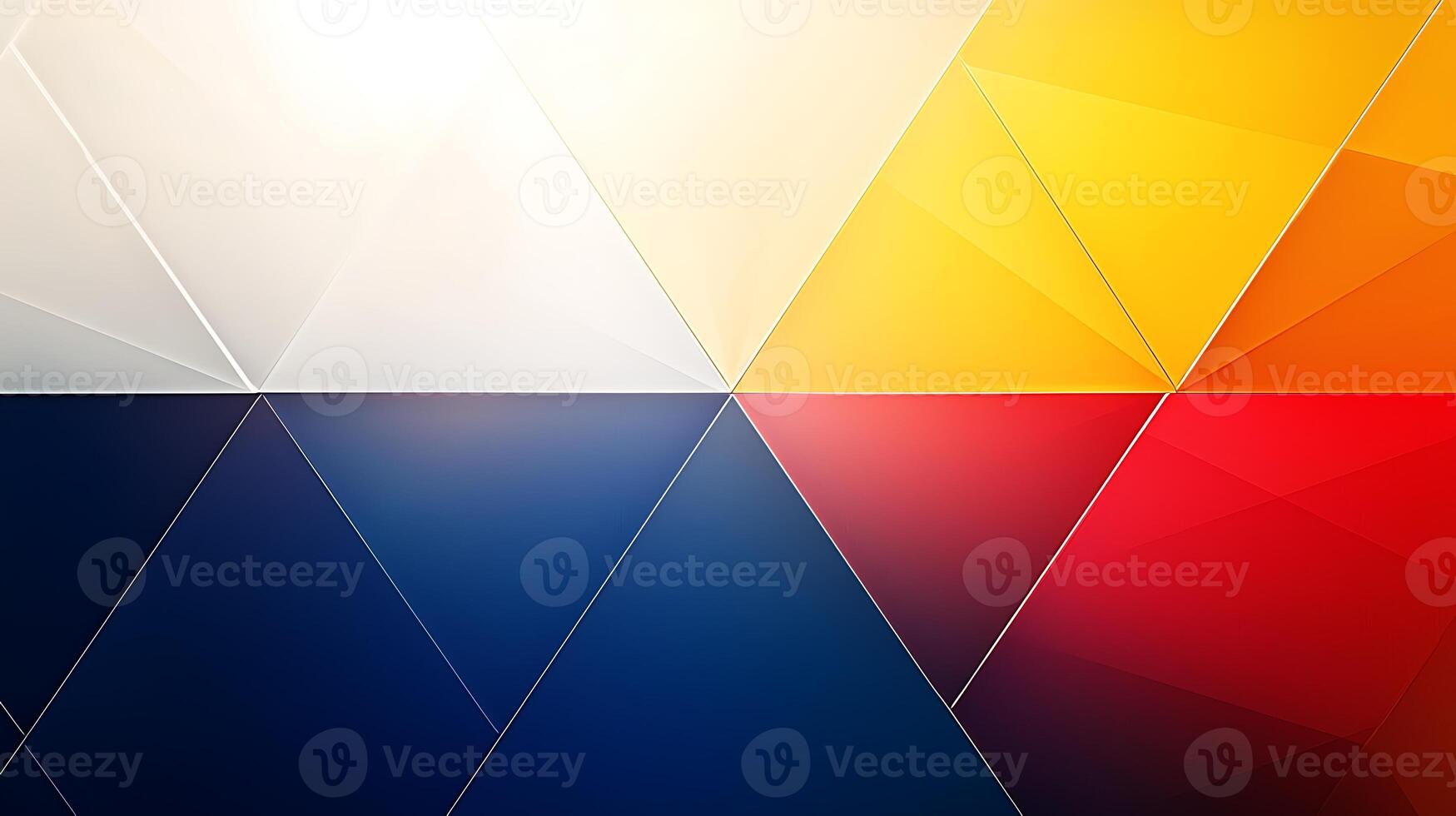 Colorful abstract background with triangles and colors photo