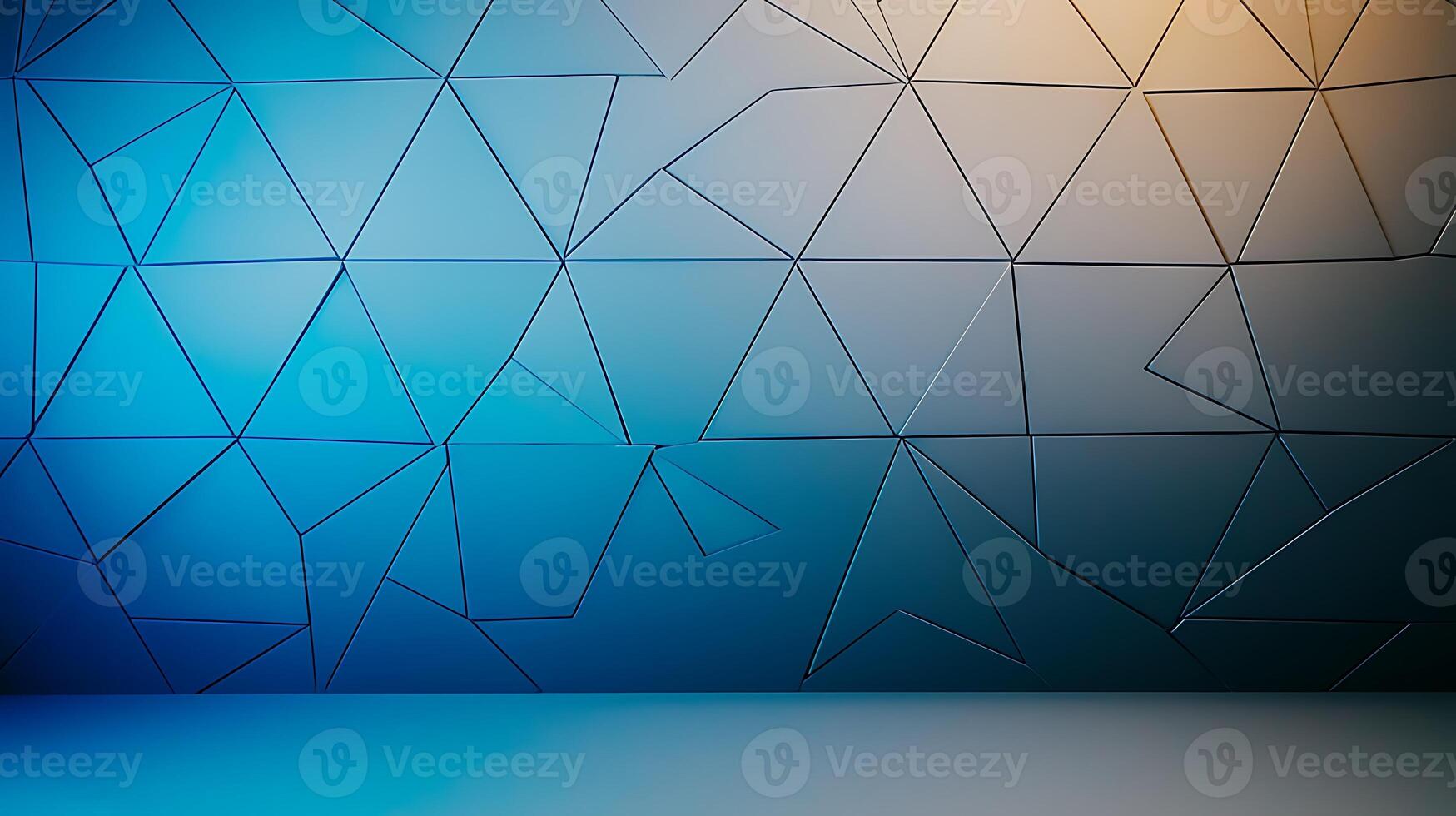 Abstract background with geometric shapes photo