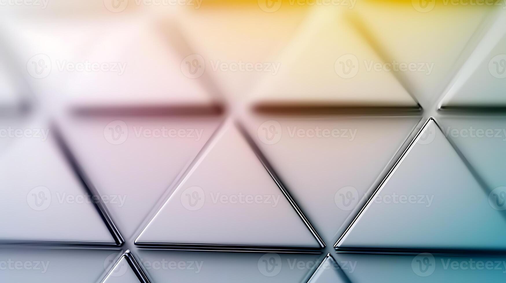 Abstract background with triangles and light photo