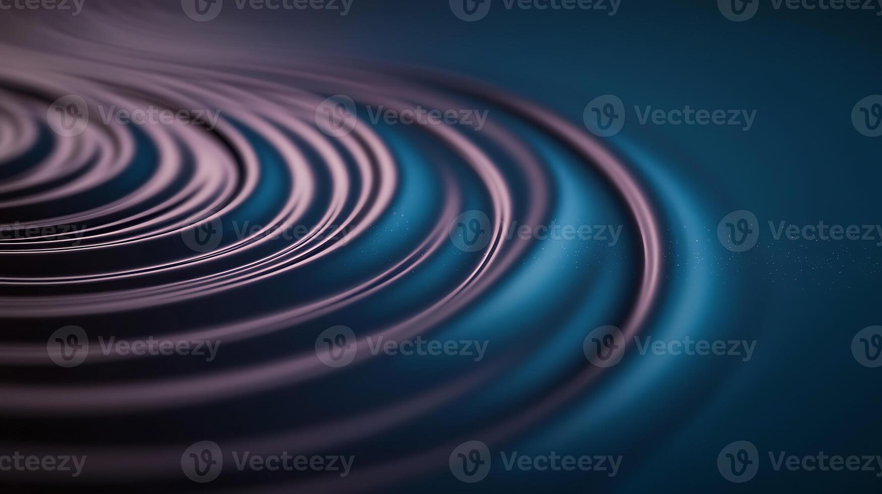 Abstract blue swirl background with a dark background photo
