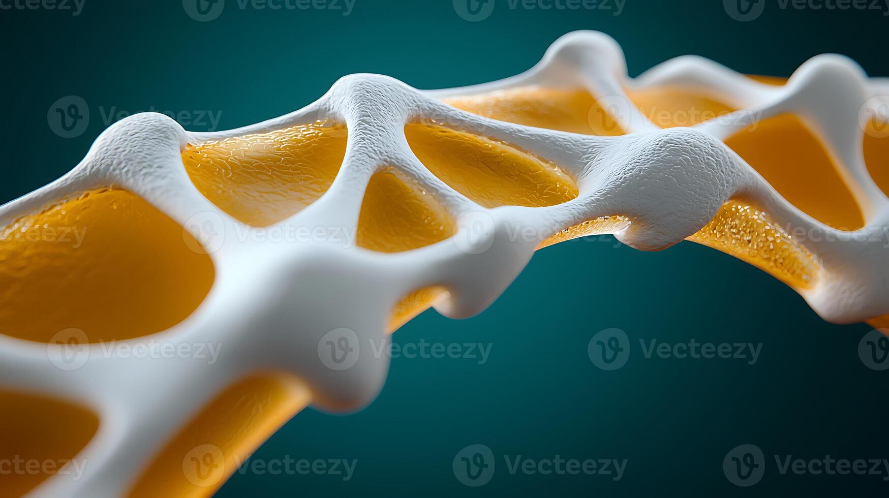 A close up of a human spine photo