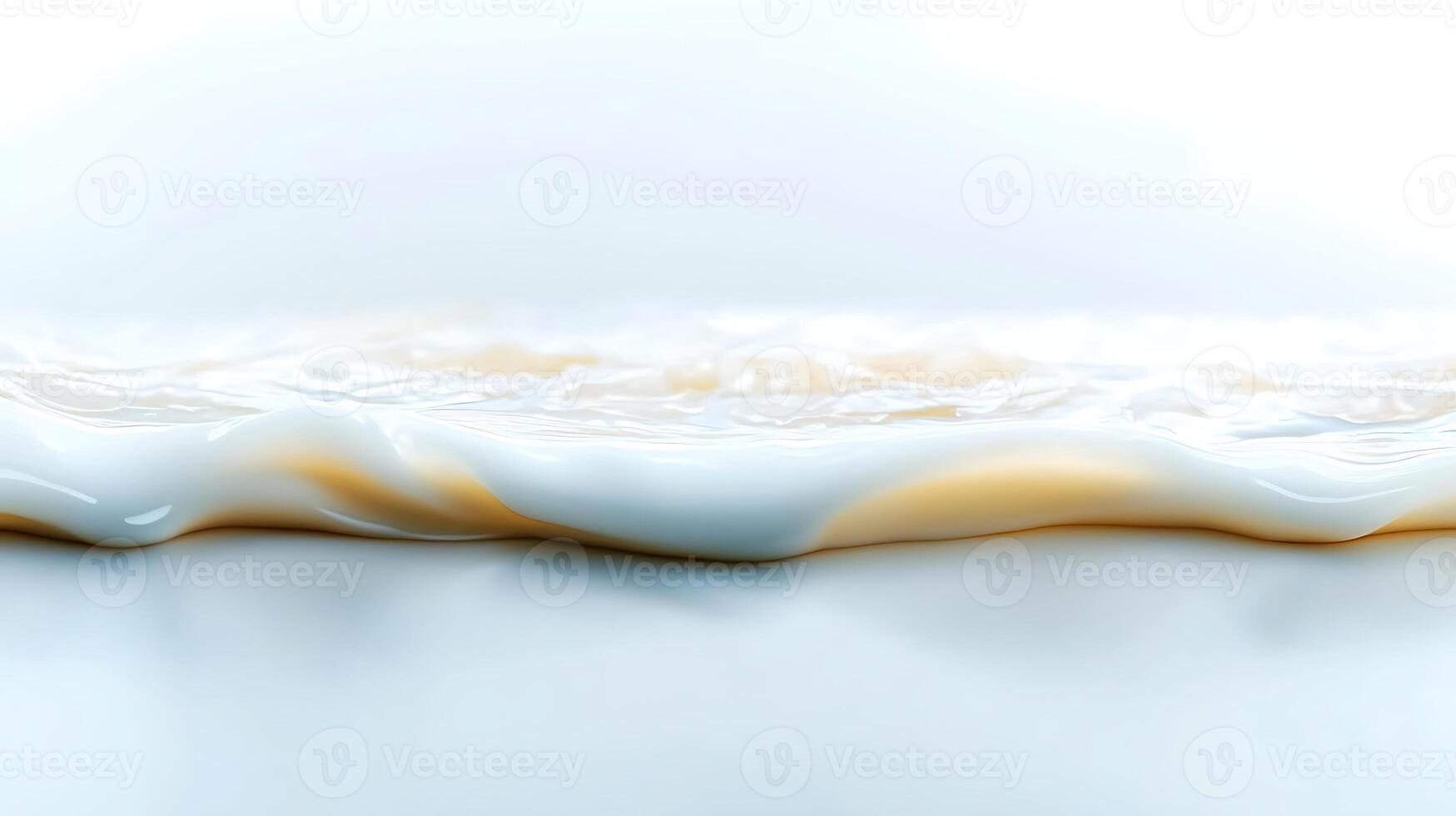 A close up of a white liquid on a white surface photo
