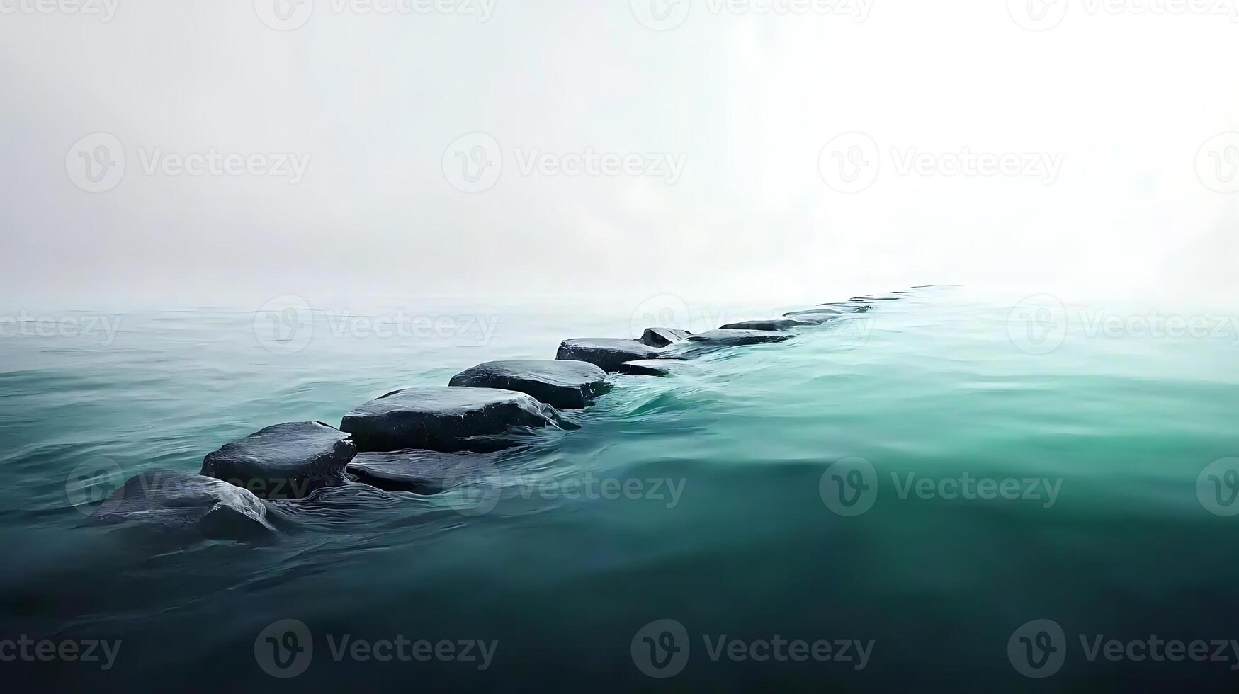 Stepping stones in the ocean by james mccormick photo