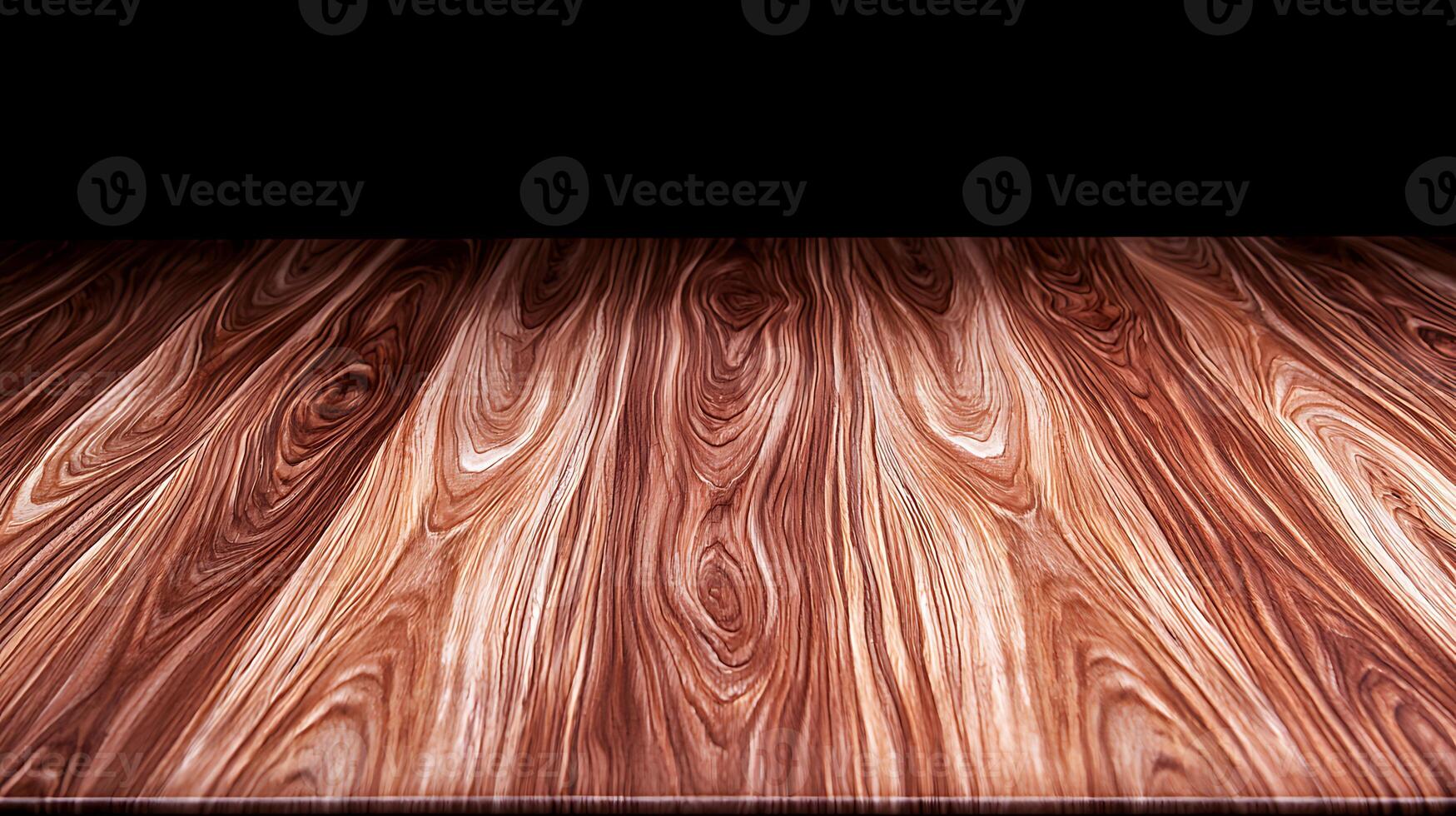 A wooden floor with a dark background photo