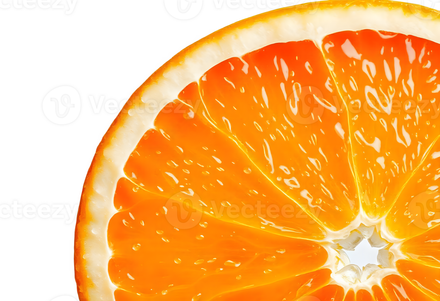 fruit orange closeup isolated png