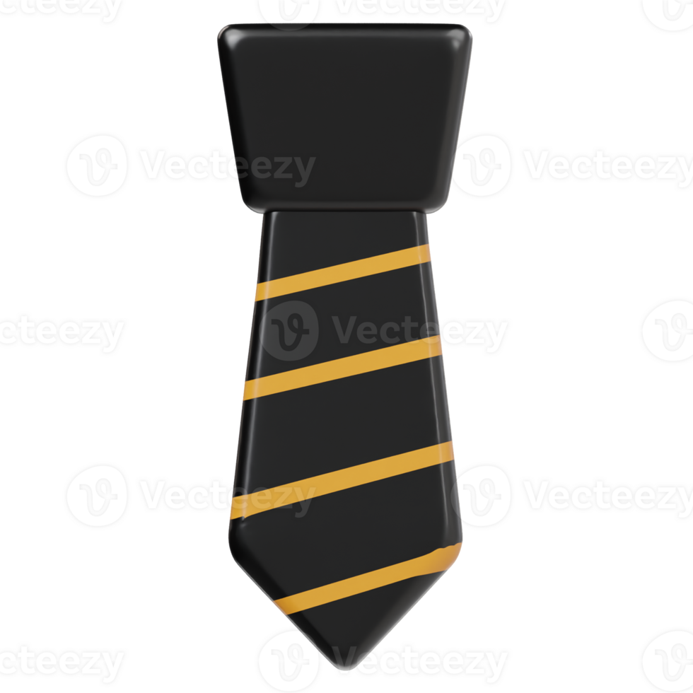 Tie icon isolated 3d render illustratio png