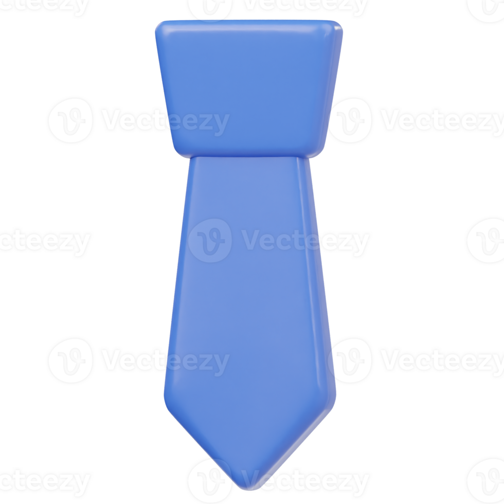 Tie icon 3d rendering illustratio png