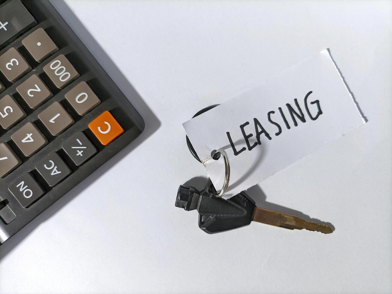 Vehicle Lock or key and Leasing. photo
