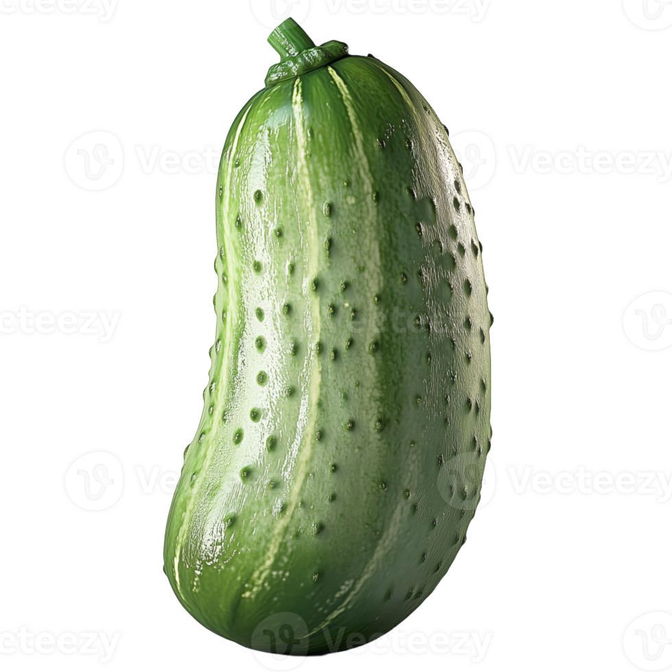 Fresh Green Cucumber Ideal for Healthy Salads and Refreshing Dishes png